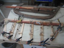 Jigs used in rebuild.